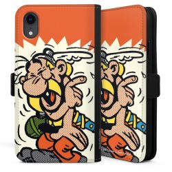 Sideflip mit langer Lasche schwarz