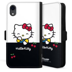 Sideflip mit langer Lasche schwarz