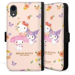 Sideflip mit langer Lasche schwarz