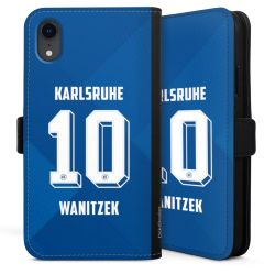 Sideflip mit langer Lasche schwarz