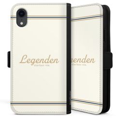 Sideflip mit langer Lasche schwarz