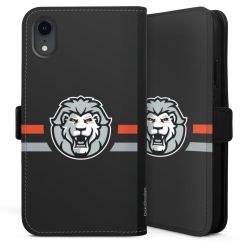 Sideflip mit langer Lasche schwarz