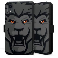 Sideflip mit langer Lasche schwarz