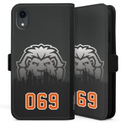 Sideflip mit langer Lasche schwarz