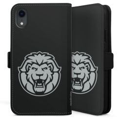 Sideflip mit langer Lasche schwarz