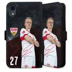 Sideflip mit langer Lasche schwarz