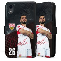 Sideflip mit langer Lasche schwarz