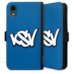 Sideflip mit langer Lasche schwarz