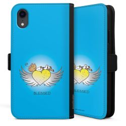 Sideflip mit langer Lasche schwarz