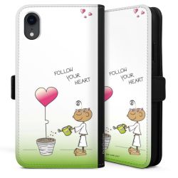 Sideflip mit langer Lasche schwarz