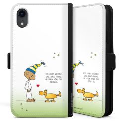 Sideflip mit langer Lasche schwarz