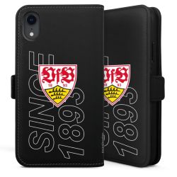 Sideflip mit langer Lasche schwarz