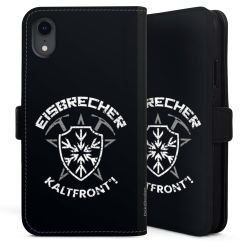 Sideflip mit langer Lasche schwarz