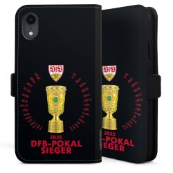 Sideflip mit langer Lasche schwarz