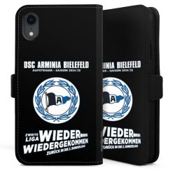 Sideflip mit langer Lasche schwarz