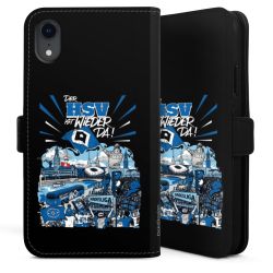 Sideflip mit langer Lasche schwarz