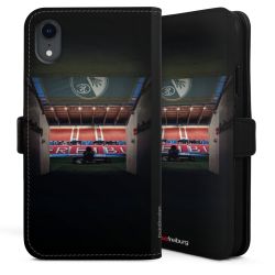 Sideflip mit langer Lasche schwarz