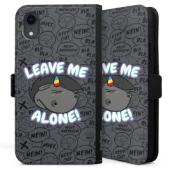 Sideflip mit langer Lasche schwarz