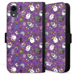 Sideflip mit langer Lasche schwarz