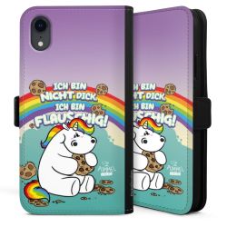 Sideflip mit langer Lasche schwarz