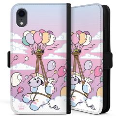 Sideflip mit langer Lasche schwarz