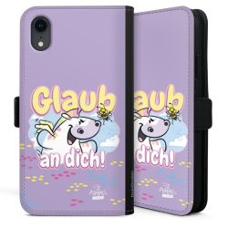 Sideflip mit langer Lasche schwarz