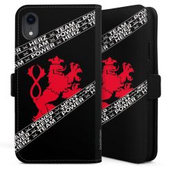 Sideflip mit langer Lasche schwarz