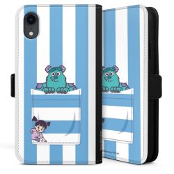 Sideflip mit langer Lasche schwarz