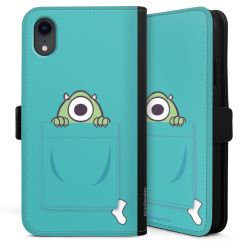 Sideflip mit langer Lasche schwarz