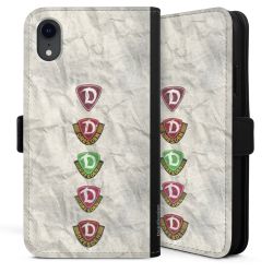 Sideflip mit langer Lasche schwarz