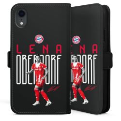 Sideflip mit langer Lasche schwarz