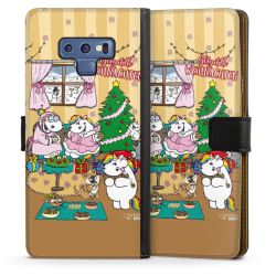 Sideflip mit langer Lasche schwarz