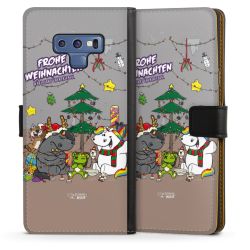 Sideflip mit langer Lasche schwarz