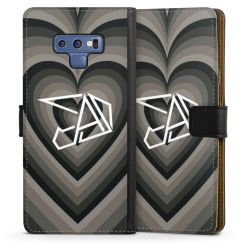 Sideflip mit langer Lasche schwarz