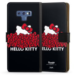 Sideflip mit langer Lasche schwarz