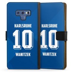 Sideflip mit langer Lasche schwarz