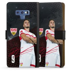 Sideflip mit langer Lasche schwarz