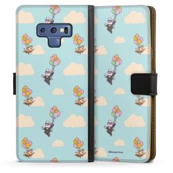 Sideflip mit langer Lasche schwarz