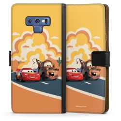 Sideflip mit langer Lasche schwarz