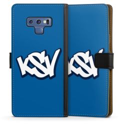 Sideflip mit langer Lasche schwarz