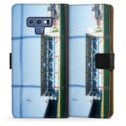 Sideflip mit langer Lasche schwarz