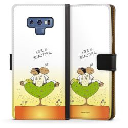 Sideflip mit langer Lasche schwarz