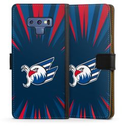 Sideflip mit langer Lasche schwarz