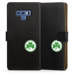 Sideflip mit langer Lasche schwarz