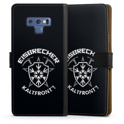 Sideflip mit langer Lasche schwarz