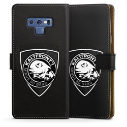 Sideflip mit langer Lasche schwarz