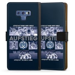 Sideflip mit langer Lasche schwarz