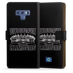 Sideflip mit langer Lasche schwarz