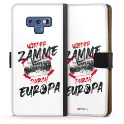 Sideflip mit langer Lasche schwarz