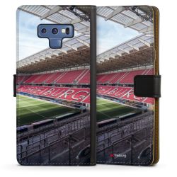 Sideflip mit langer Lasche schwarz